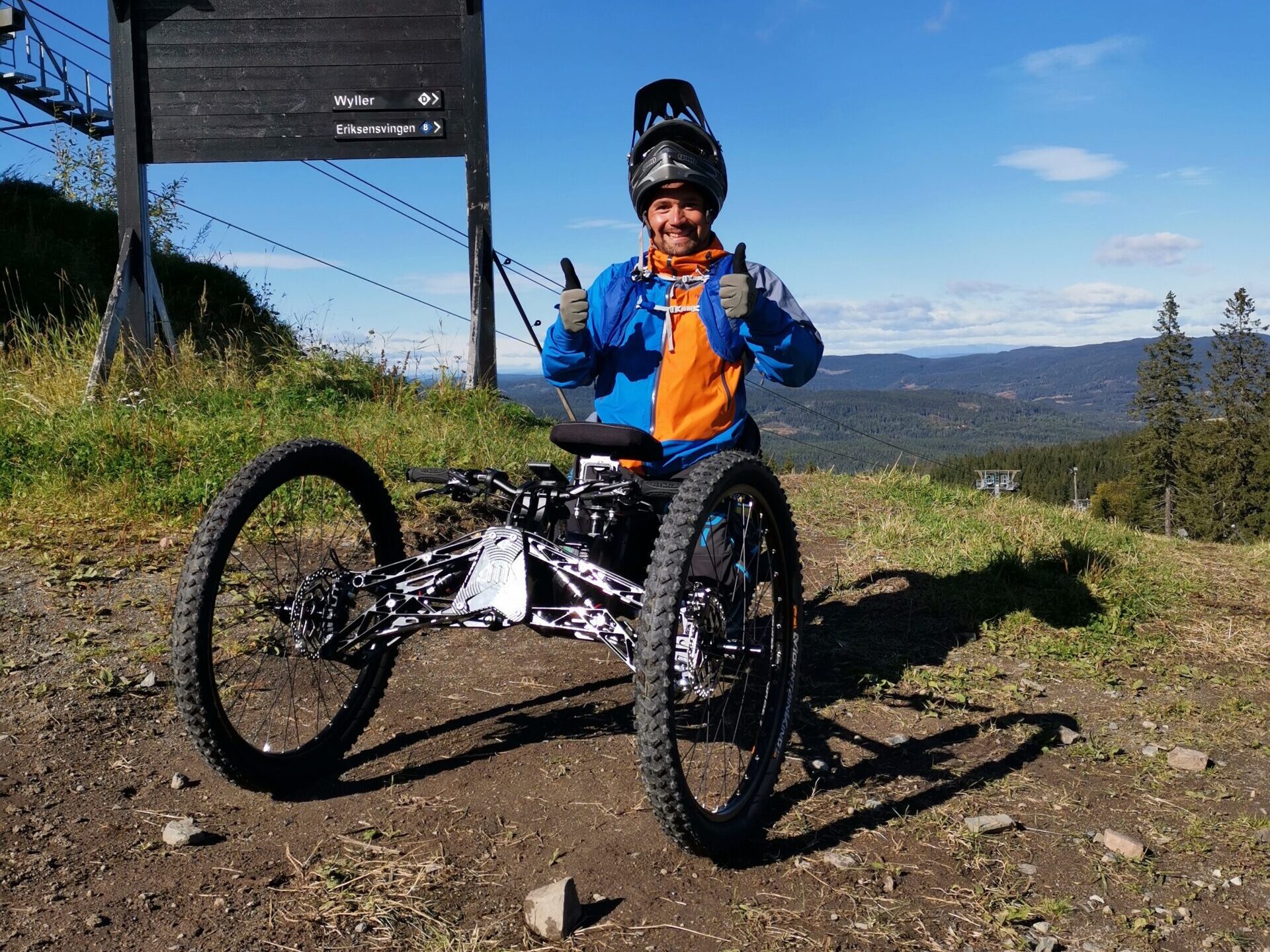 Utprøving av Explorer med Luis Gran